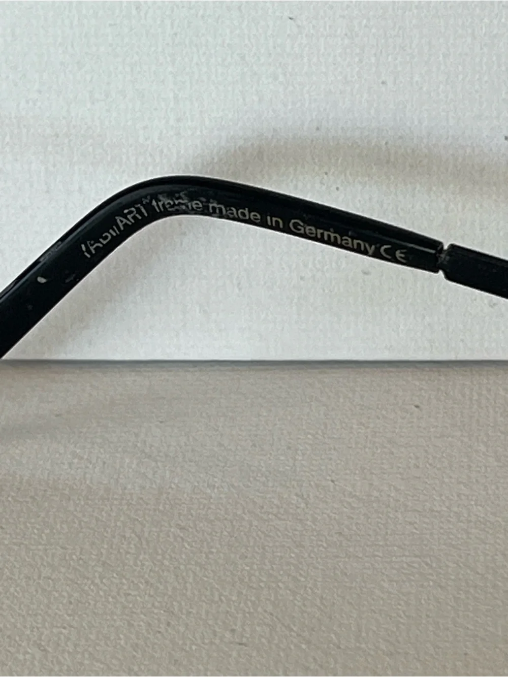 Vintage Yabi Art Abendzauber 4531 6596 Rimless Geometric Eyeglasses Germany